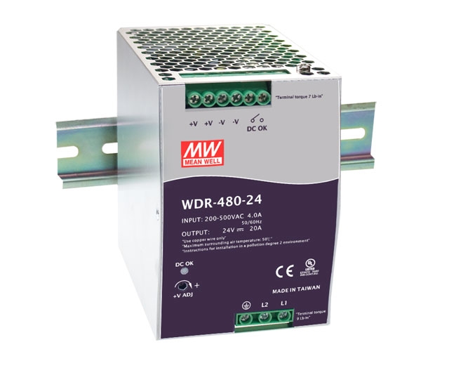 MEAN WELL WDR-480-24